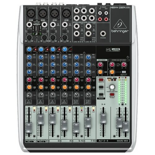 фото Настольный микшерный пульт behringer xenyx q1204usb
