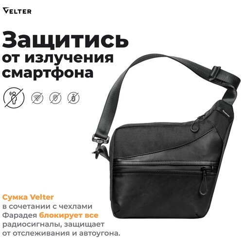 фото Сумка с функцией снижения излучения смартфона velter