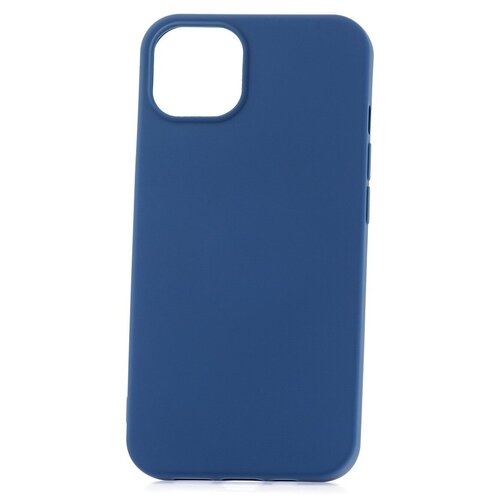 фото Чехол-накладка derbi slim silicone-3 для apple iphone 13 синий