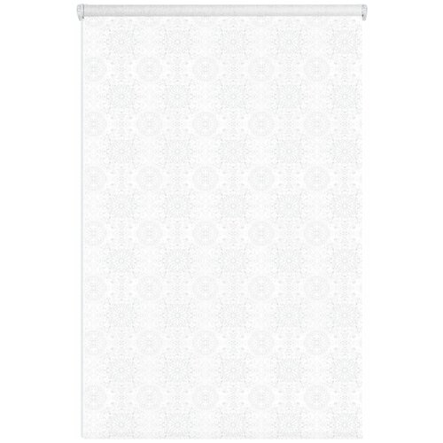 фото Штора рулонная neo classic мандала 60x160 см белая нет бренда