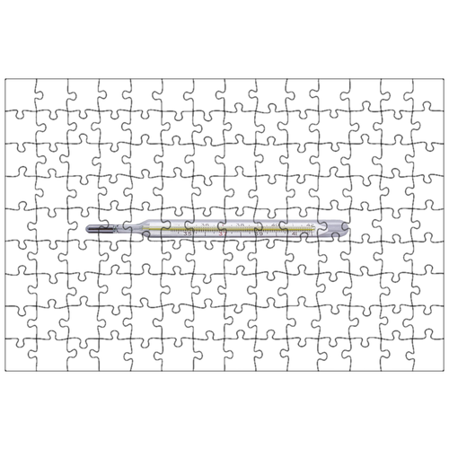 фото Магнитный пазл 27x18см."градусник, термометр, здоровье" на холодильник lotsprints