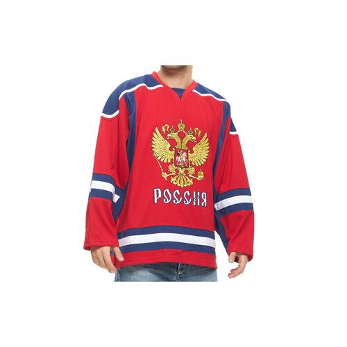 фото 722340 хоккейный свитер atributika & club россия p.44 (красный)