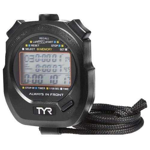 фото Секундомер tyr z-200 stopwatch, -, черный