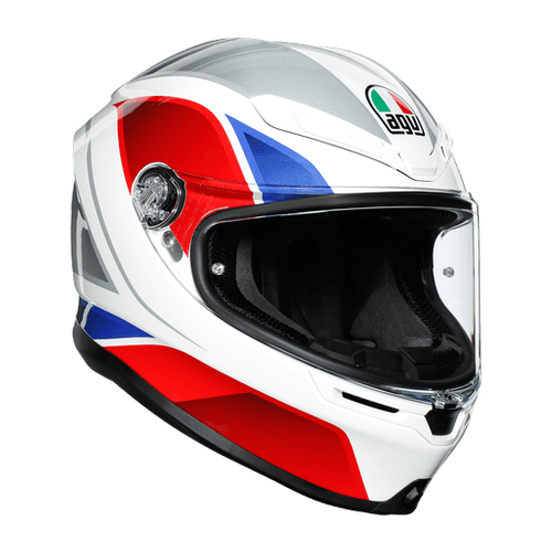 фото Шлем agv k-6 multi hyphen white/red/blue s