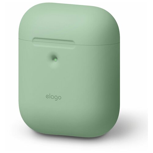 фото Чехол elago для airpods wireless silicone case pastel green