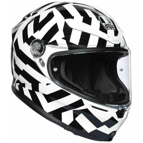 фото Agv шлем agv k-6 multi secret black/white