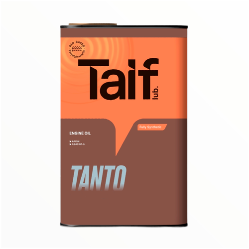 фото Taif tanto 5w-30 4 л синтетическое моторное масло taif lubricants