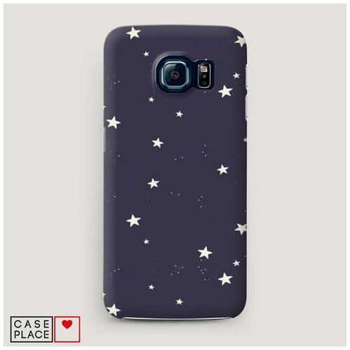 фото Чехол пластиковый samsung galaxy s6 звездопад case place