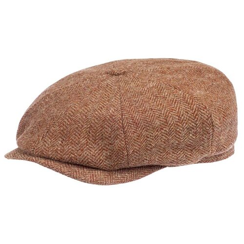 фото Кепка stetson арт. 6840514 hatteras woolrich (бордовый), размер 58