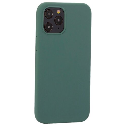 фото Чехол 12 pro max (6.7") silicon case mitrifon для iphone pine green бриллиантово-зеленый № 58