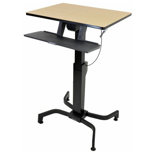 фото Ergotron 24-220-055 workfit-pd, sit-stand desk ,регулируемый по высоте стол ergotron (сша)