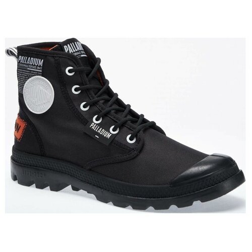 фото Ботинки мужские palladium pampa lite overlab 76639-001 высокие черные (44.5)