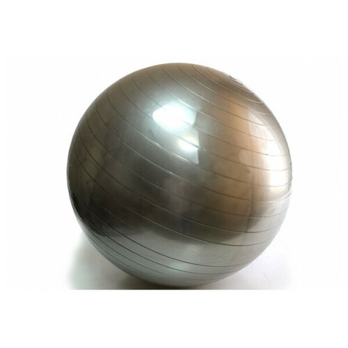 фото Серый гимнастический мяч (фитбол) 65 см - антивзрыв sp2086-328 toly