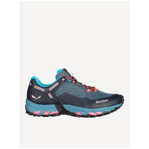 фото Ботинки salewa speed beat gore-tex woman's patriot blue/fluo coral (uk:5,5)