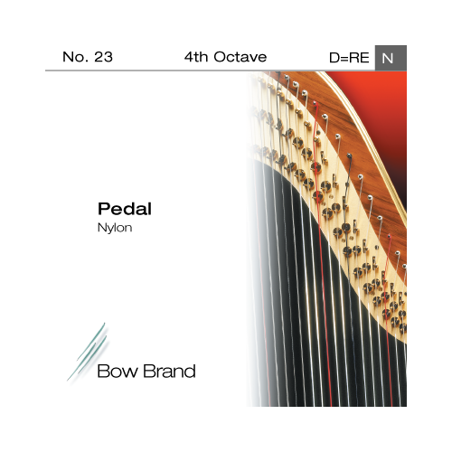 фото Струна d4 для арфы bow brand pedal artists nylon