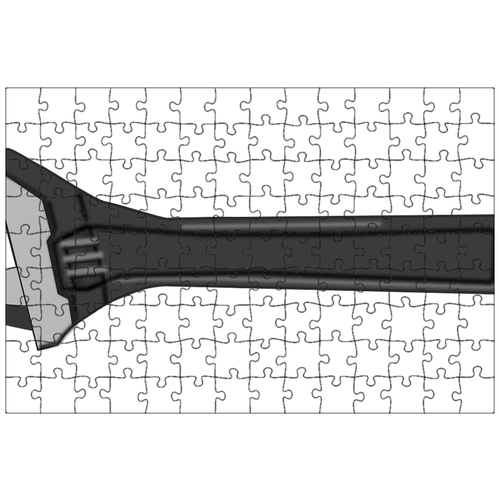 фото Магнитный пазл 27x18см."гаечный ключ, аппаратное обеспечение, регулируемый" на холодильник lotsprints