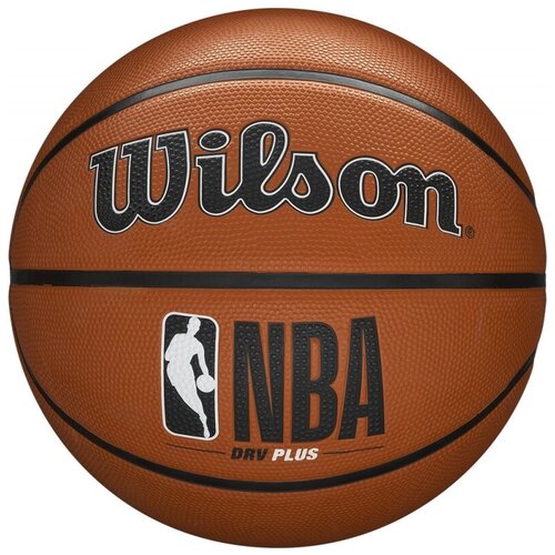 фото Мяч баскетбольный wilson nba drv plus, арт.wtb9200xb06 р.6, резина, бутиловая камера , коричневый