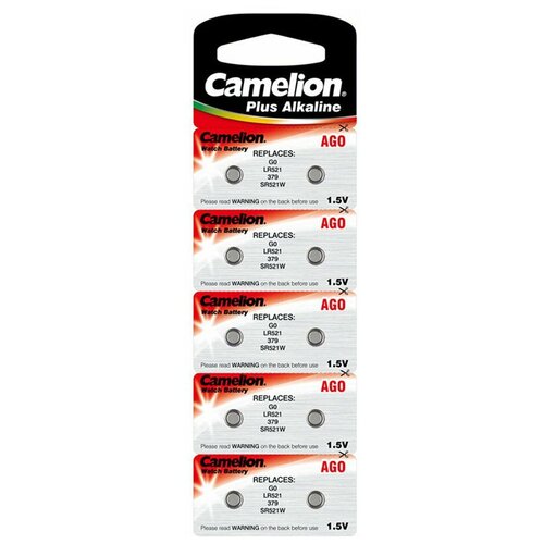 Батарейка Camelion G0-LR50-10BL 1.5В camelion батарейка camelion cr2016 bp1