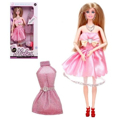 фото Кукла-модель шарнирная лиза в платье, с аксессуарами, микс 5099607 . yandex market
