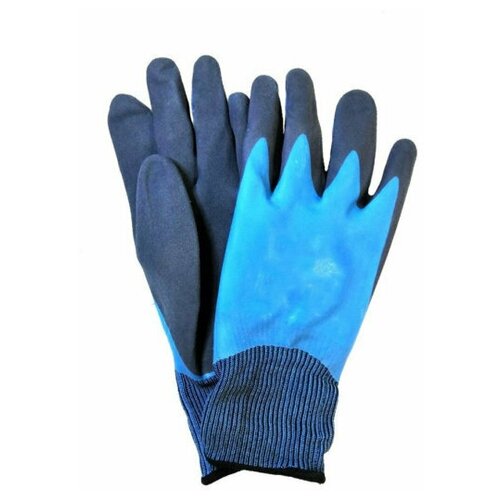 фото Нейлоновые рабочие перчатки с двойным покрытием из вспененного латекса #589 markethot