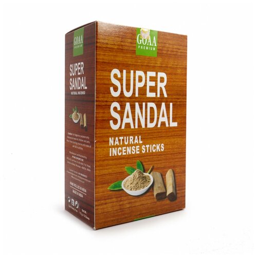 Благовония GOAA Premium 15gm Super Sandal Супер сандал уп-12шт 507177
