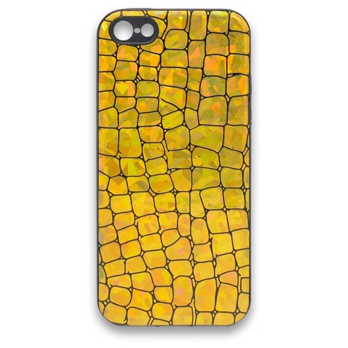 фото Чехол-накладка fantastic skin для apple iphone 5/5s/se золотистая ycase