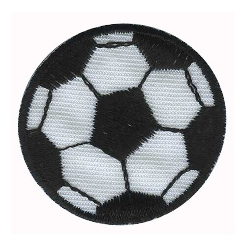 фото Термоаппликация hkm футбольный мяч, 1 шт hkm textil
