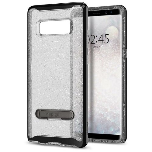 фото Чехол spigen для galaxy note 8 - crystal hybrid glitter - space кварц - sgp-587cs21843