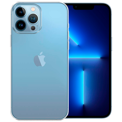 фото Чехол для iphone 13 pro max силиконовый liberty project (айфон 13 про макс) прозрачный