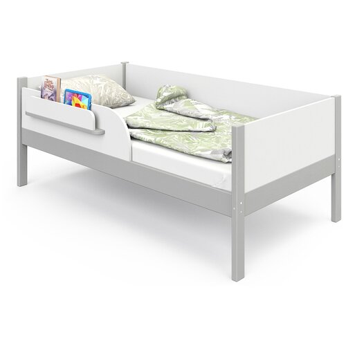 фото Sweet baby кровать подростковая sweet baby paola bianco grigio (серый- белый)