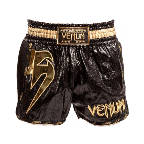 фото Шорты для тайского бокса venum giant foil black/gold (l)