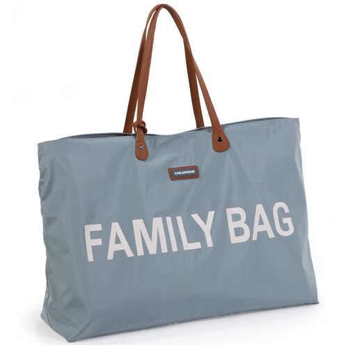 фото Сумка для мамы и малыша childhome family bag серая