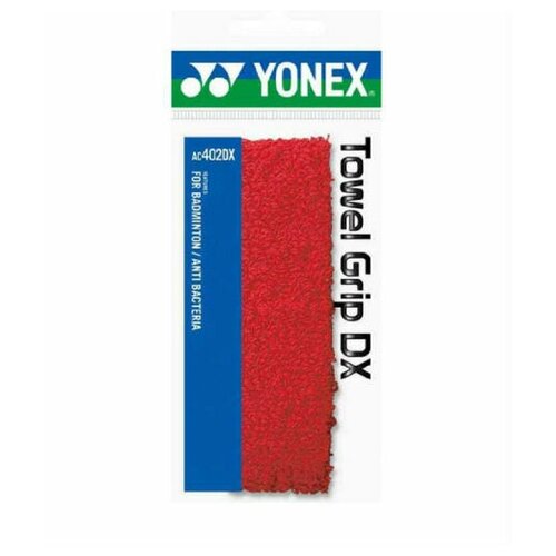 фото Обмотка для ручки ракетки yonex grip towel ac402ex red