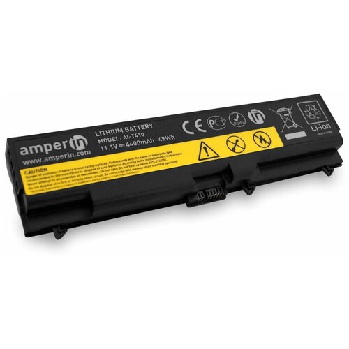 фото Аккумуляторная батарея amperin для ноутбука lenovo 42t4797 11.1v (4400mah)