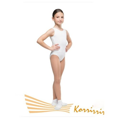 фото Г 13-301 гимнастический костюм korri, белый, размер 28