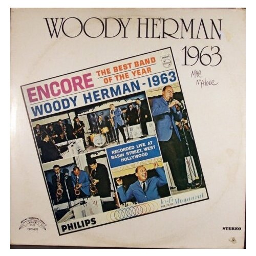 Старый винил, Trip Records, WOODY HERMAN - Encore: Woody Herman - 1963 (LP , Used) woody guthrie woody guthrie ultimate collection 2 lp colour