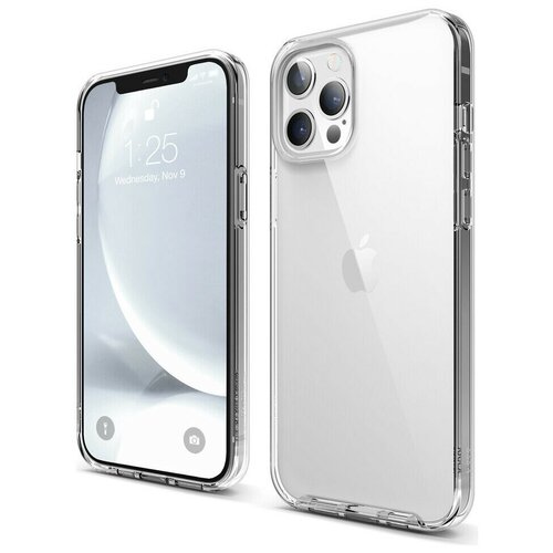 фото Чехол elago hybrid case для iphone 12 pro max, цвет прозрачный (es12hb67-tr)
