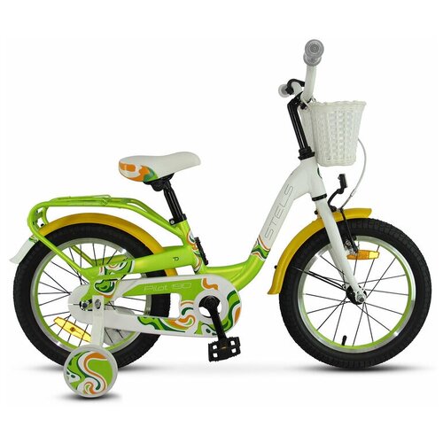 фото Велосипед stels pilot 190 16 всесезонный зеленый/желтый/белый 9