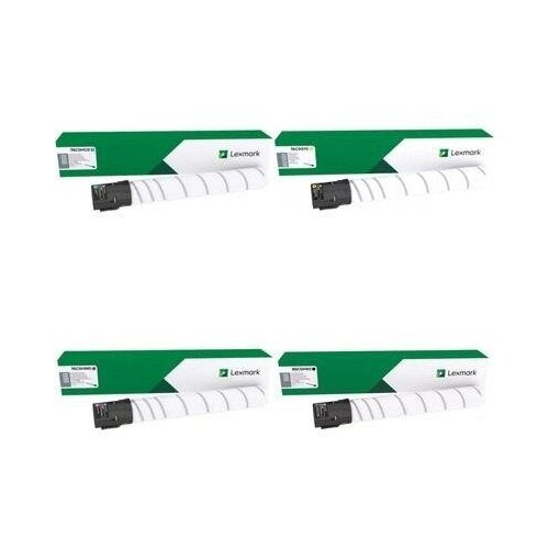 фото Lexmark 76c0hy0-76c0hm0-76c0hc0-86c0hk0 картриджи комплектом 760hy, 760hm, 760hc, 860hk полный набор повышенной емкости cmyk:34k, bk:34k стр. [выгода 2%] для cs921de cs921, cs923de cs923, cx920de cx920, cx921de cx921, cx922de cx922, cx923dte cx923, cx924dte cx924