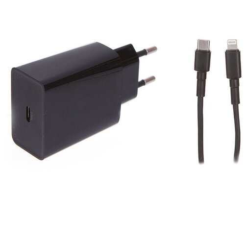 фото Зарядное устройство baseus speed mini pd single type-c quick charger 18w black tzccfs-f01