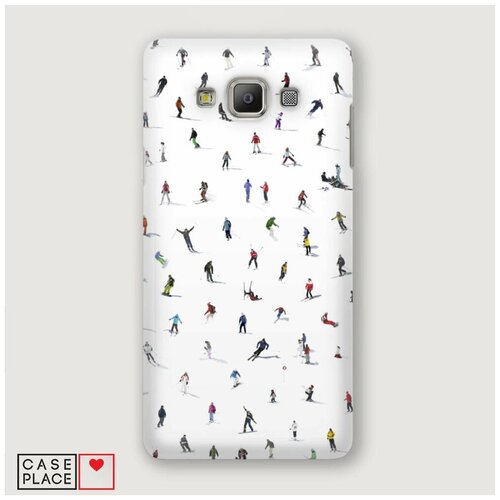 фото Чехол пластиковый samsung galaxy a3 хобби лыжи case place