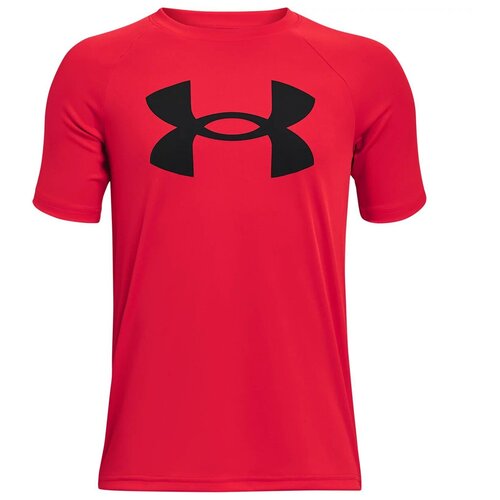 фото Футболка under armour tech big logo ss tee розовый yxl 1363283-600