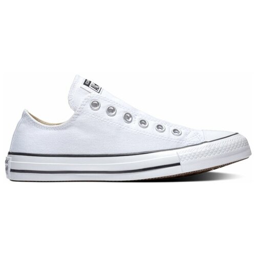 фото Слипоны converse chuck taylor all star slip 164301 низкие классика белые (39.5)