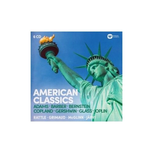 фото Компакт-диски, warner classics, various artists - american classics: barber, bernstein, copland, gershwin (6cd) warner bros.