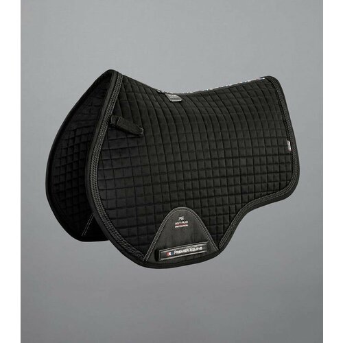 фото Вальтрап для лошади из хлопка close contact cotton dressage saddle pad (черный) нет бренда