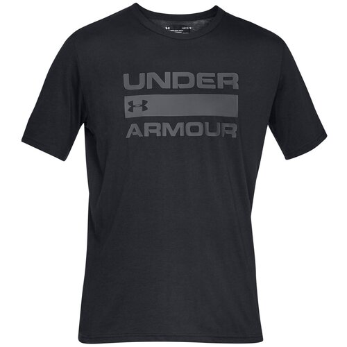 фото Футболка under armour team issue wordmark ss черный md 1329582-001