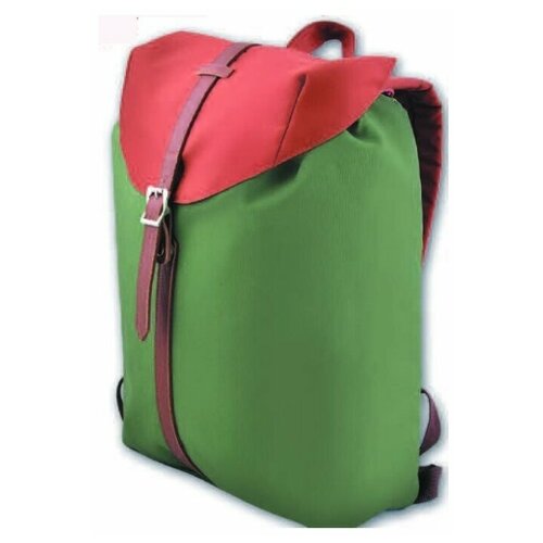 фото Феникс 37249 рюкзак молодежный "зеленый+коричневый"