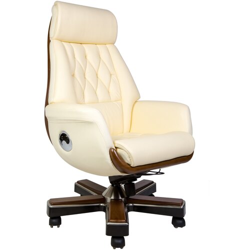 фото Кресло для руководителя norden трон ys1505a-ivory norden chairs (норден)