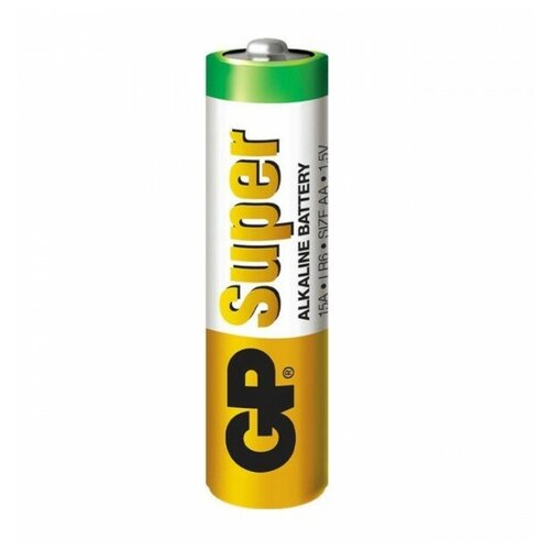 Фото - Батарейка gp aa super alkaline lr6 <1шт> комплект батареек gp super alkaline aa 60