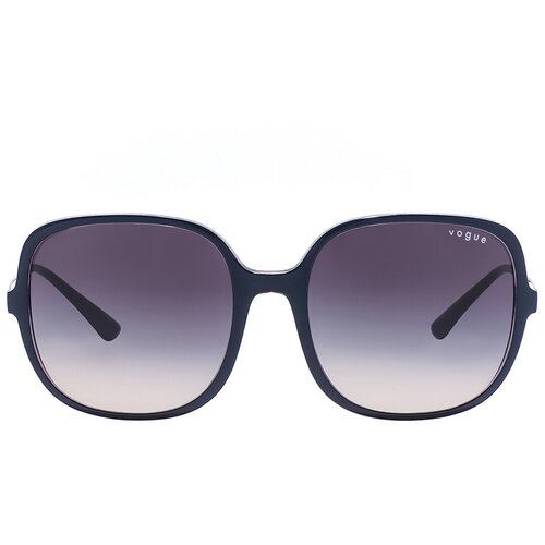 фото Солнцезащитные очки vogue eyewear, квадратные, оправа: пластик, складные, градиентные, для женщин, фиолетовый